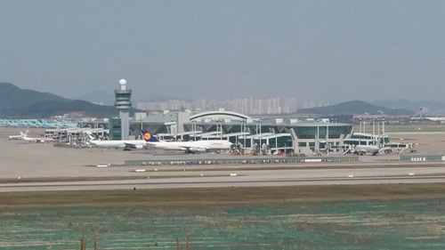 인천공항에 항공기들이 대기하고 있다. (사진=전수영 기자)