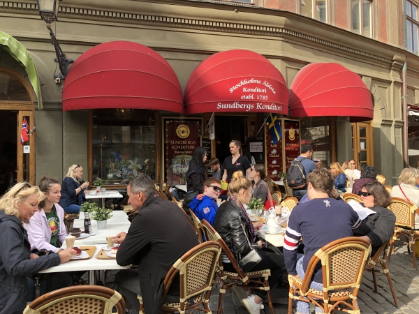 (사진=김지원) 2018년 스톡홀름의 한 레스토랑 전경