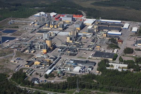 보레알리스그룹(Borealis Group AG)의 핀란드 포르보 폴리올레핀 공장 전경. (사진=Borealis Group AG)