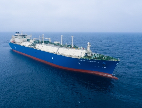 대우조선해양은 그리스 최대 해운사인 안젤리쿠시스그룹 산하 마란가스(Maran Gas Maritime)사로부터 액화천연가스(LNG)운반선 1척을 수주했다고 10일 밝혔다. (사진=대우조선해양)